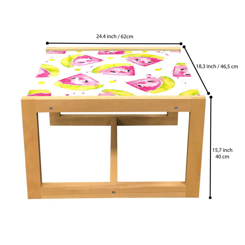 Isbel Sled Coffee Table, 62cm H x 46cm W x 40cm D