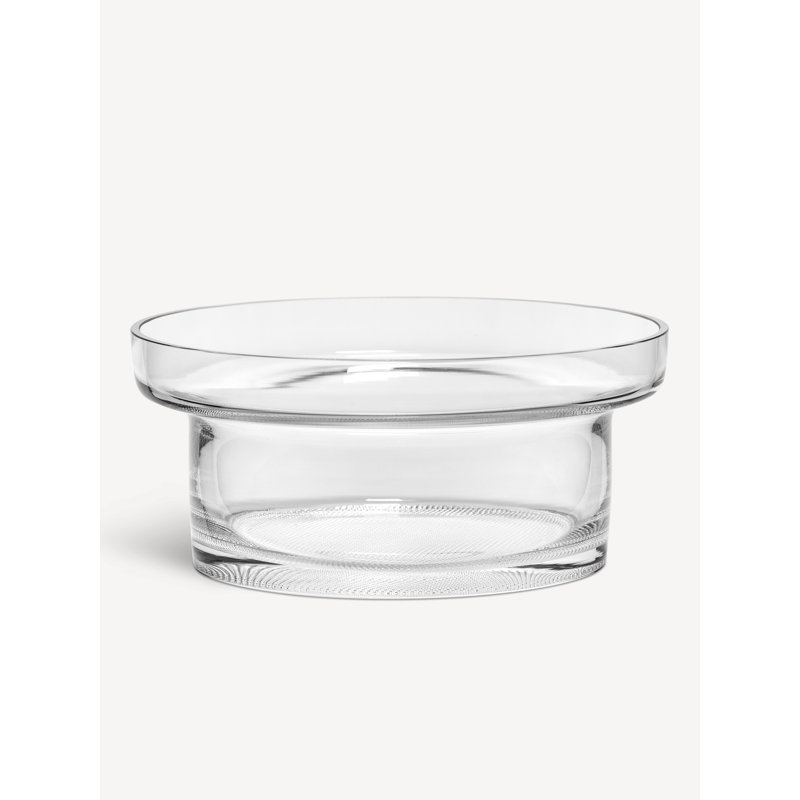 Kosta Boda Limelight Glass Serving Bowl, Clear