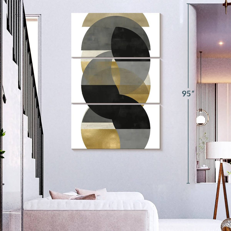 Avery Layered II, 65" H x 42" W