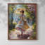 WOMEN-LXIX - Reproduction d'art encadrée de qualité supérieure - prête à être accrochée-961715763-961715756