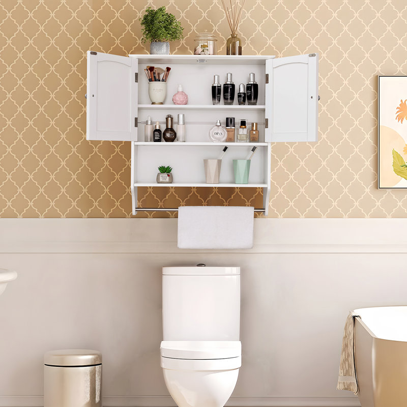 Romella Bathroom Cabinet, White