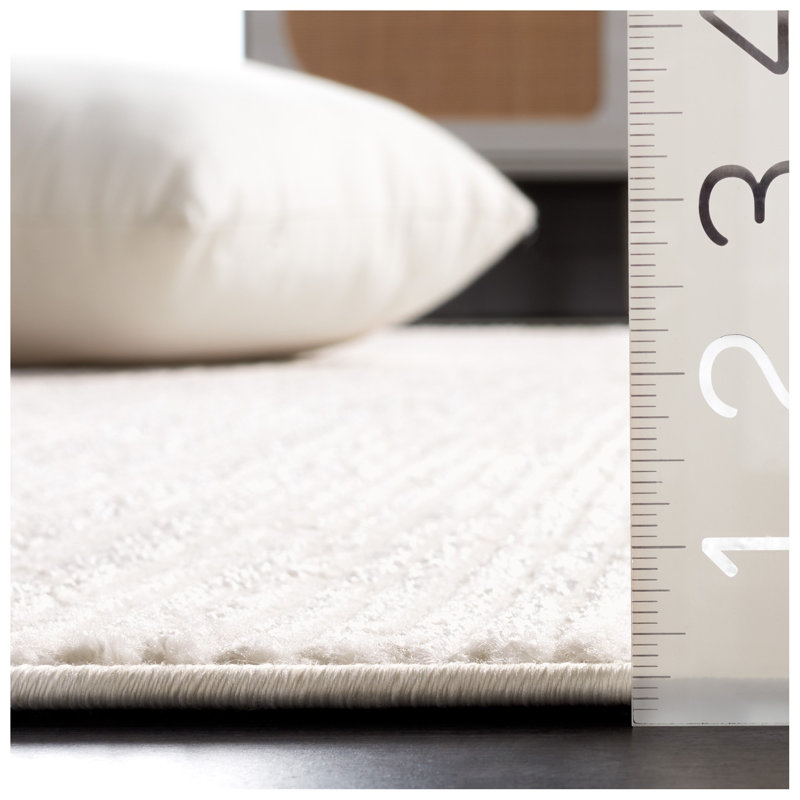 Maayan Whisper Performance Solid Color Rug, Rectangle 8' x 10'