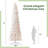 Easy Set-Up Lighted Christmas Tree