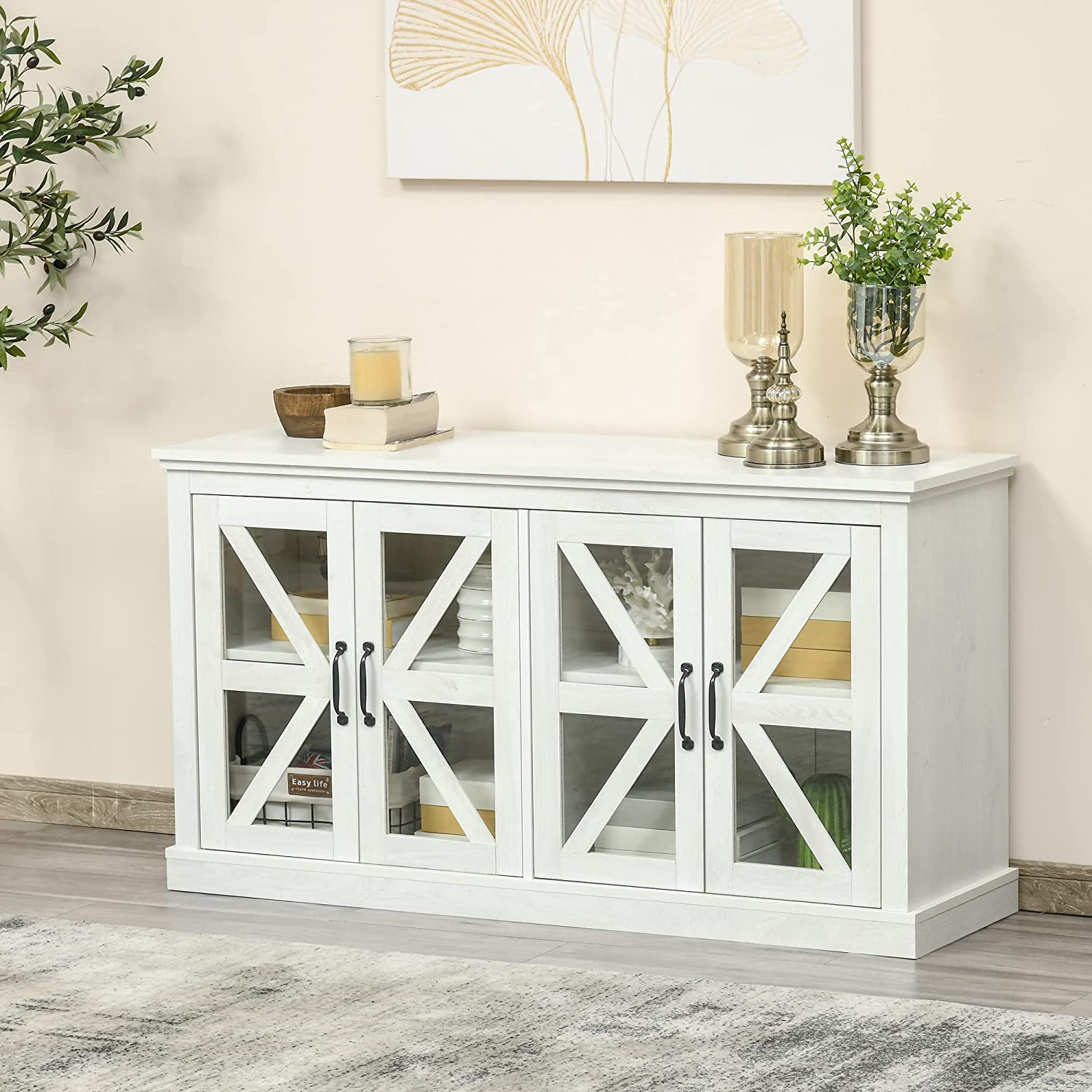 Beachcrest Home Avelar 57.09'' Sideboard & Reviews