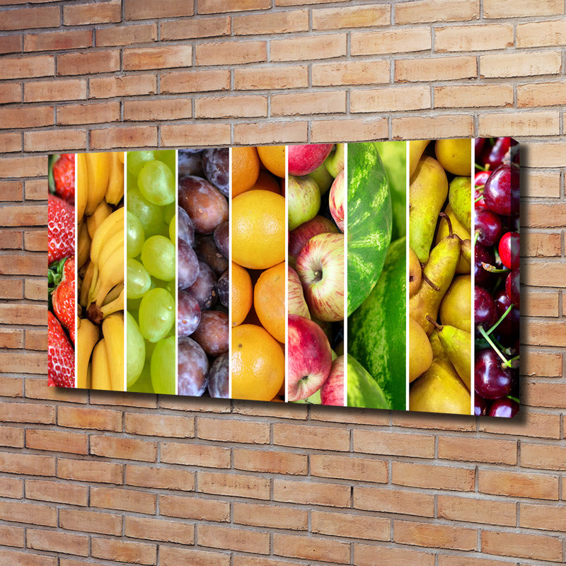Fruits 1 Piece Wrapped Canvas Wall Art