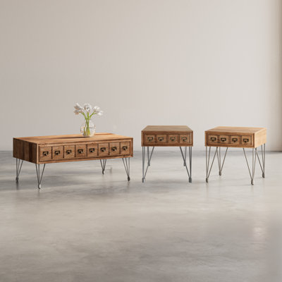 Ensemble de tables basses 3 pièces Charina