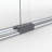 Classic 56" W x 57" H Bypass Frameless Tub Door-14170954-14170955