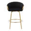 Tabouret de comptoir pivotant 26,25 po Arabelle-1260091774