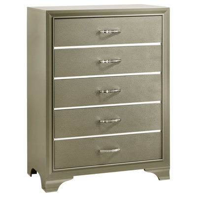 Commode rectangulaire à 5 tiroirs Beaumont