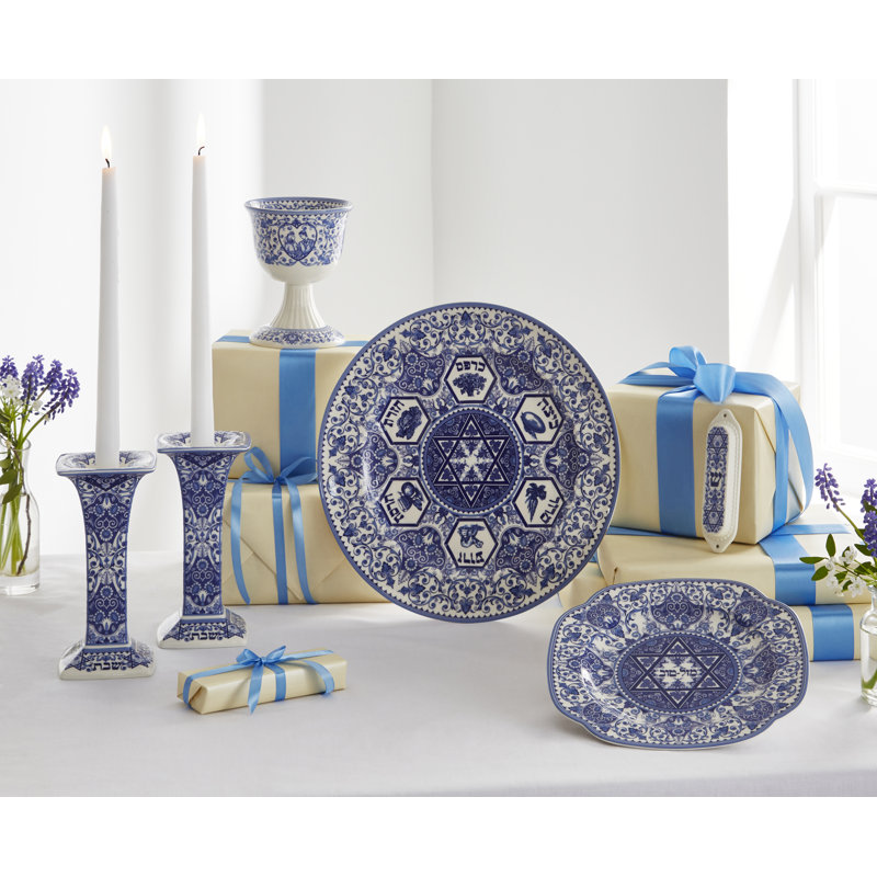 Spode Judaica Seder Plate Passover 12"