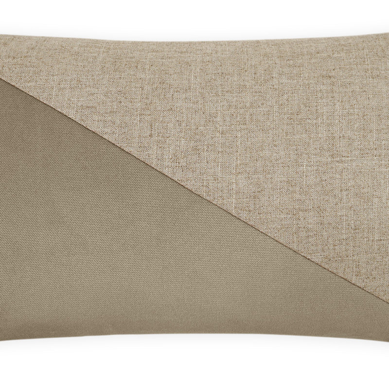 Jefferson Lumbar Pillow Cover & Insert, Driftwood