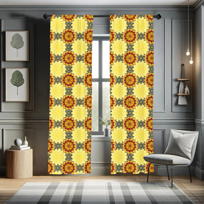 Room Darkening Sliding Panel Pair, 28" x 95"