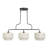 Aselin 3 Light English Bronze Extra Large Linear Chandelier-122939857