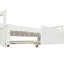 Lit de jour extensible avec couchette, lit de jour en bois avec couchette-1200843009