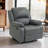 37" Wide Standard Manual Recliner PU Leather-1732023290