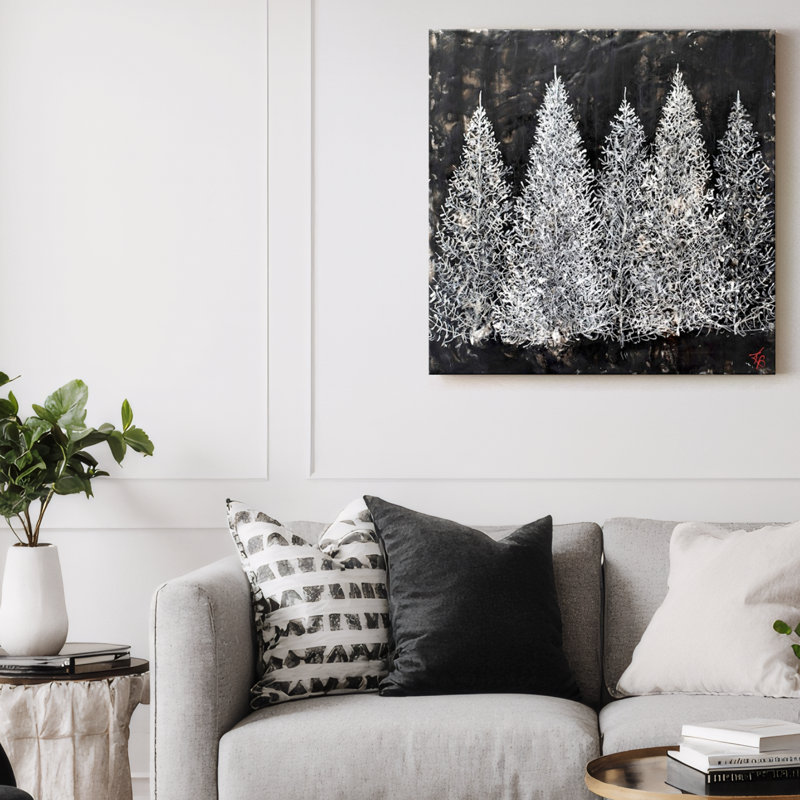 " Monoscape XII " by Karen Biery, Wrapped Canvas, 30" H x 30" W