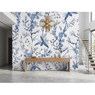 Wall Mural, 125"W x 125"H, Pre-Pasted Paper