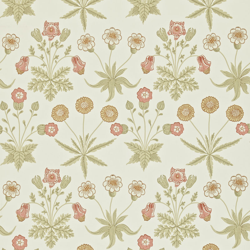 Daisy 10.05m x 52cm Matte Wallpaper Roll, Neutral