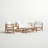 Angeliq Acacia 4 - Person Patio Conversation Set with Cushions