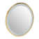 Round Lighted Metal Framed Wall Mounted Bathroom Mirror