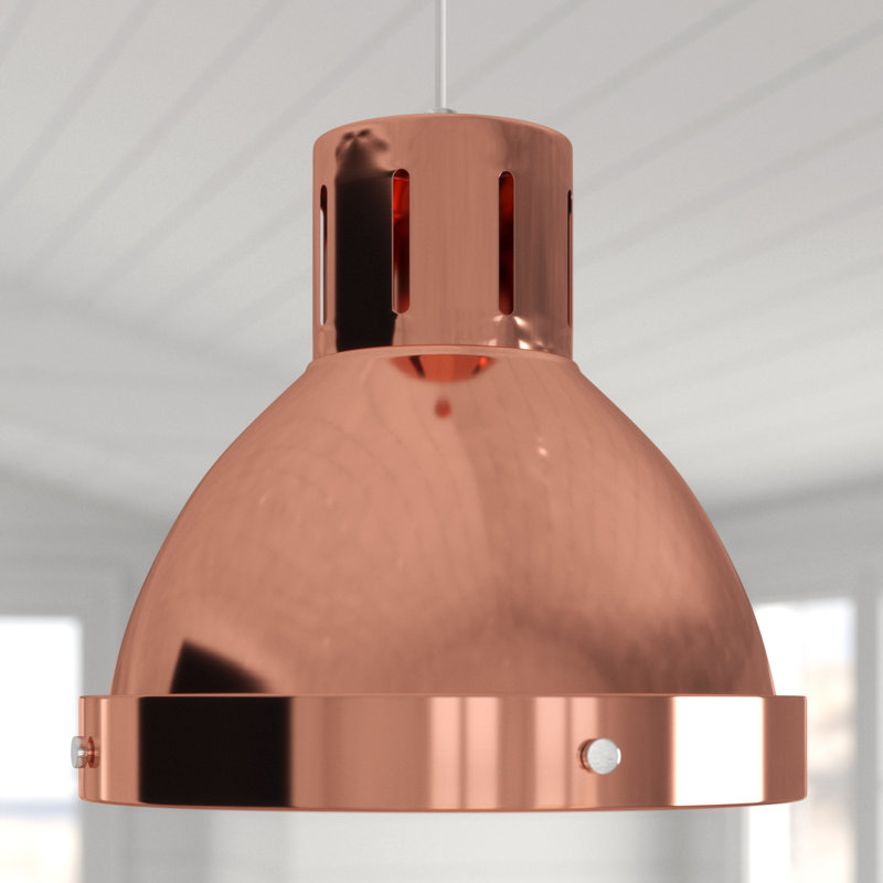 Irasville 1 - Light Dome Pendant, Copper
