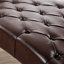 Chaise longue rembourrée