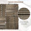 Adarien 27 Pcs Wooden Decking Tiles, 30x30cm Decking Boards-1373826035