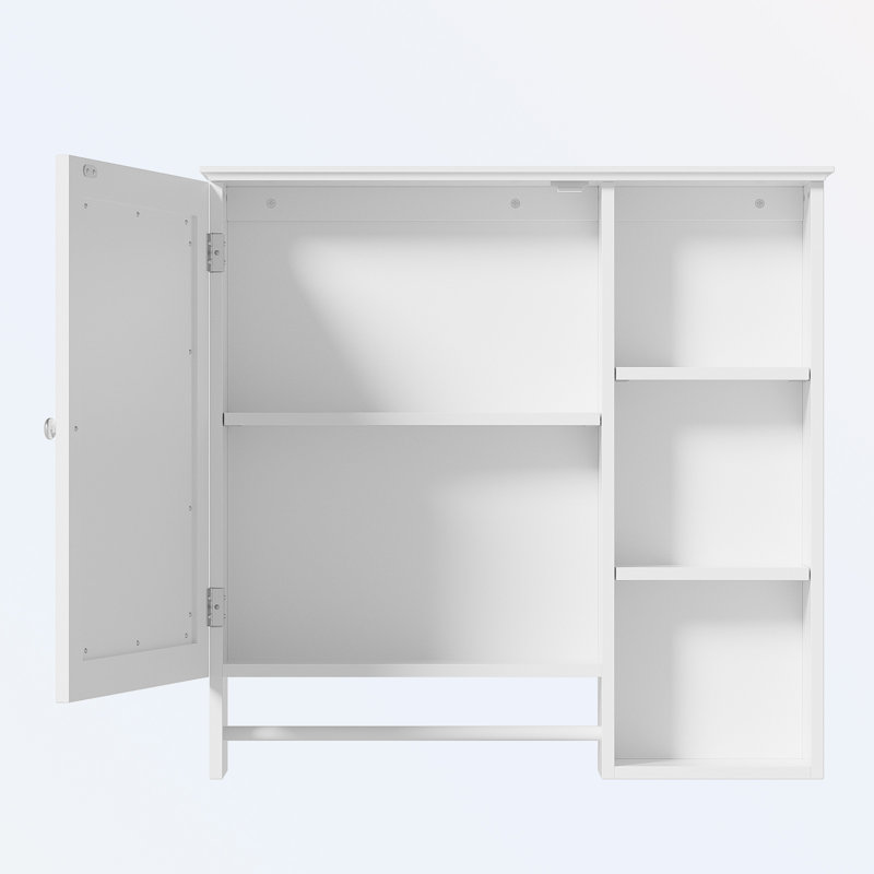Wall Mounted Bathroom Storage Cabinet, White