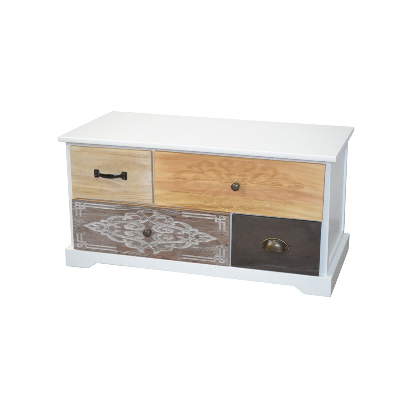 Abdon 80cm W 4 - Drawer Chest of Drawers