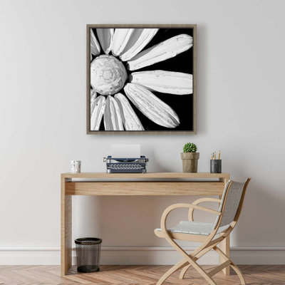 Seen from up close - White Framed Canvas for Home Decor