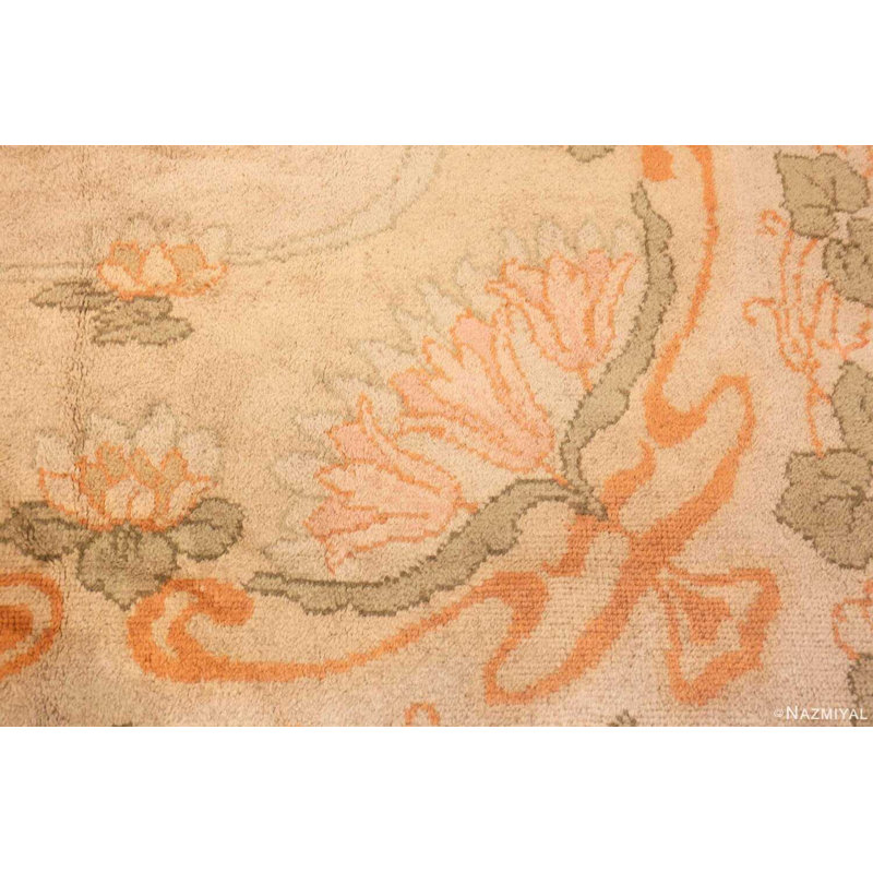 Tapis antique antique Art Nouveau