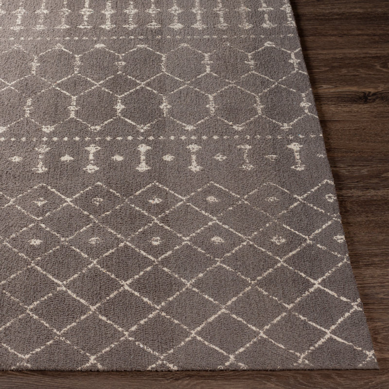 Woodhouse Cotton Geometric Indoor Rug, Rectangle 8' x 10'
