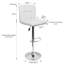 Evererdo Swivel Adjustable Height Bar Stools-1374331486