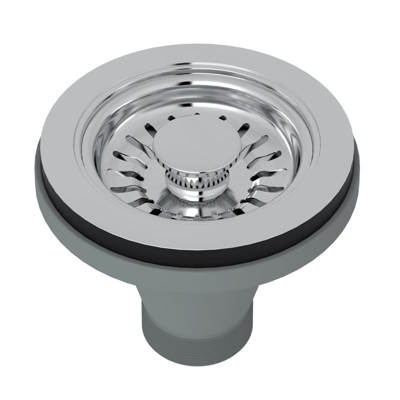 Shaws­™ Basket Strainer, Polished Chrome