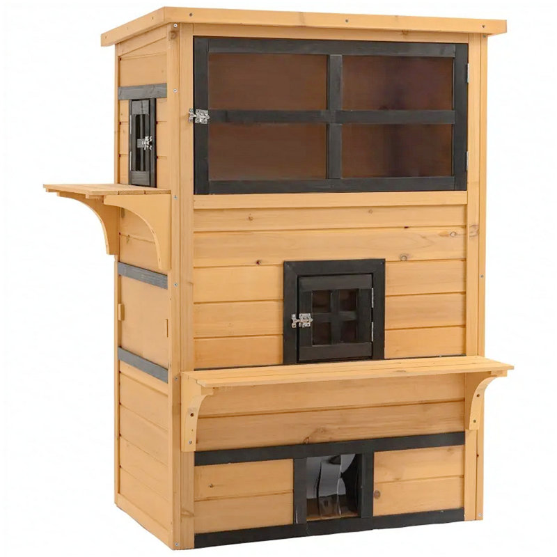 Maison pour animaux de compagnie, maison pour chat d'extérieur