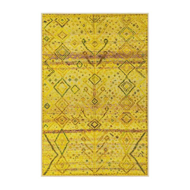 Abstract Indoor Rug, Rectangle 8' x 12'