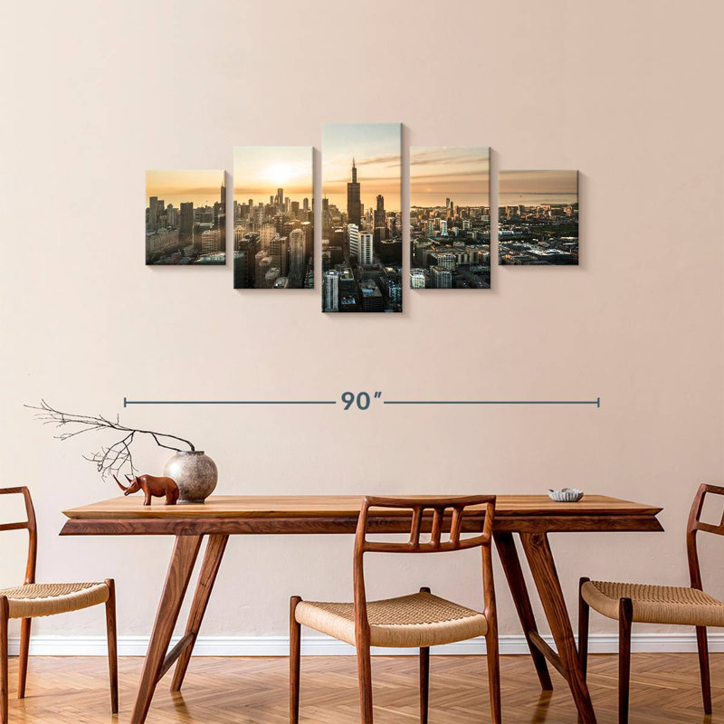 Senne Chicago City, H 36 po x l 80 po