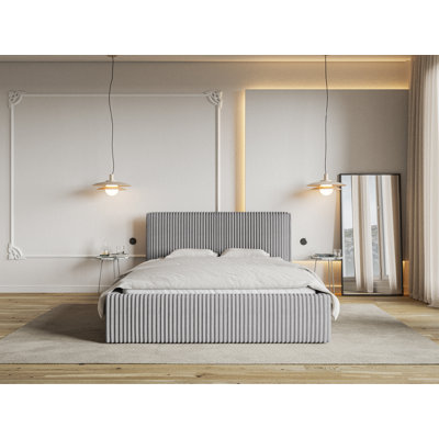 Angeleen Upholstered Ottoman Storage Bed