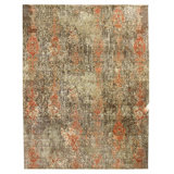 Erased Motif One-of-a-Kind 11'11" X 15'4" Area Rug