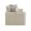 Upendo Pattern Fabric, Beige Yakety Yak Sand & Beige Linen 3PCS Living Room Set
