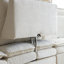 Canapé modulaire en forme de U de 140 po, canapé modulaire modulaire, canapé 6 places avec repose-pieds mobile, siège profond et dossier réglable. Canapé pour salon, chenille, blanc