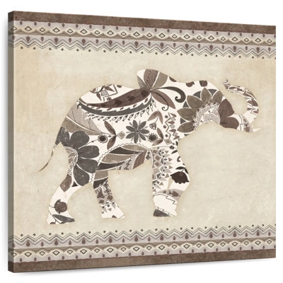 Brampt Neutral Boho Elephant