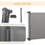 Barrière murale pour chien pliable