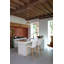 Lily Stool with Solid Wood Frame-942537841
