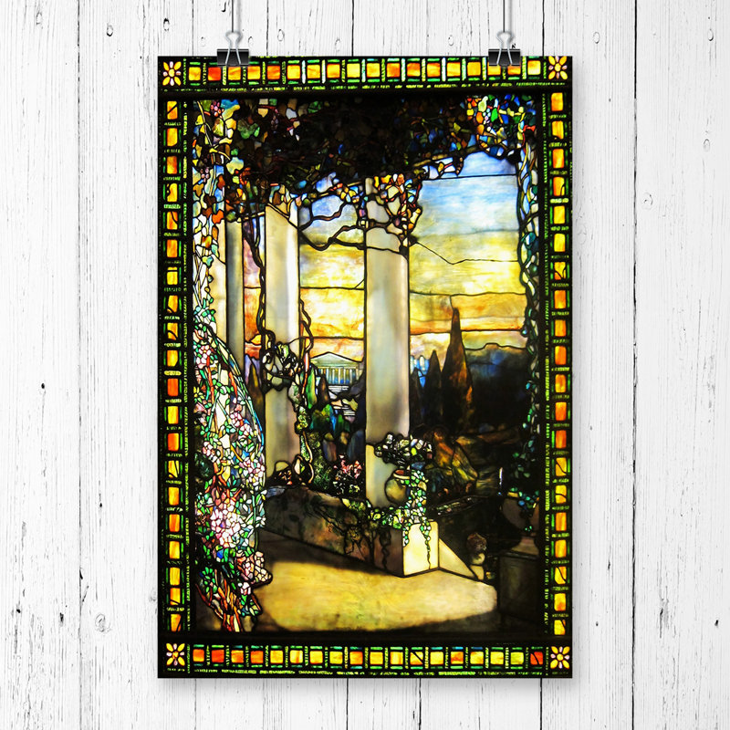 Louis Comfort Tiffany - No Frame Painting, 42cm H x 29.7cm W