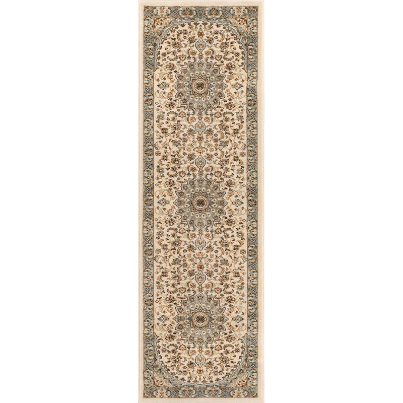 Oriental Synthetic 67cm X 220cm Area Rug