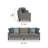Helena 98 Inch Sofa-125892231-125892234