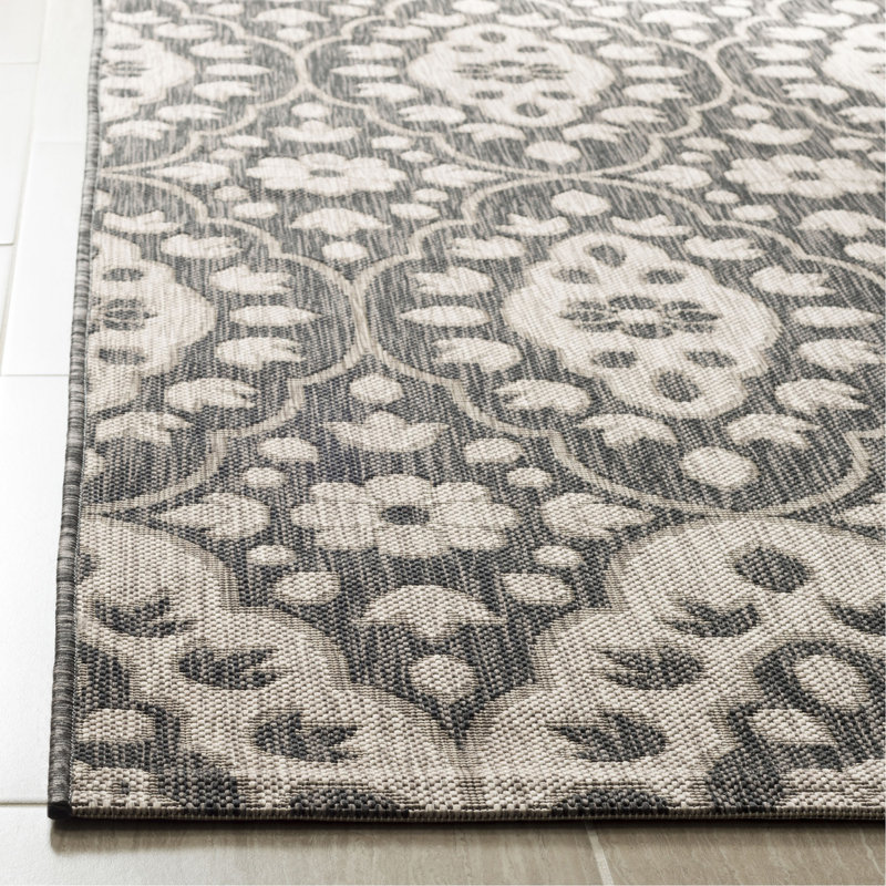 Tapis noir / beige Regal, Rectangle 9 pi x 12 pi
