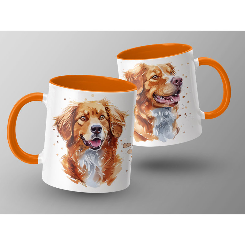 Nova Scotia Duck Tolling Retriever Design 11oz Coffee Mug, 3