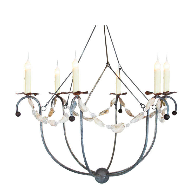 Spring Island Basket 8 - Light Chandelier